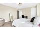 Cozy bedroom with carpeted floors and bean bag, featuring a full-length mirror at 6126 Golden Eagle Dr, Zionsville, IN 46077