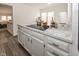 Bright kitchen features marble countertops, ample storage, and modern appliances at 615 Conner Creek Dr, Fishers, IN 46038