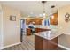 Spacious kitchen featuring stainless steel appliances, granite countertops, and wood cabinets at 6878 Black Oak East Ct, Avon, IN 46123