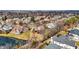Picturesque neighborhood features established homes and a tranquil pond adding serenity to the community at 897 Copperwood Dr, Carmel, IN 46033