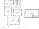Floor Plan with Unfinished Basement at 912 Harlan St, Indianapolis, IN 46203