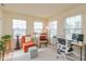 Comfortable seating area with ample natural light streaming through the large windows at 1280 Vicksburg S Dr, Greenwood, IN 46143