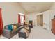 Inviting living room featuring plush seating, neutral walls, and plenty of natural light at 1280 Vicksburg S Dr, Greenwood, IN 46143