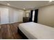 Cozy bedroom featuring hardwood floors, double closet and ample space at 1282 Highpointe Blvd, Shelbyville, IN 46176