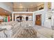 Spacious living room with high ceilings, ornate railings, and an open floor plan perfect for entertaining at 13499 Marjac Way, Fishers, IN 46055