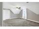 Bedroom featuring gray walls and carpeted floors at 505 W Washington St, Shelbyville, IN 46176