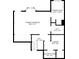 Floor plan showcasing the layout of the primary bedroom, primary bath, and laundry at 5629 Crittenden Ave, Indianapolis, IN 46220