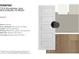 Interior design palette showcasing Riverside doors, Cayman Style Wool carpet, and Wild Dunes Lantern Hill vinyl plank flooring at 7316 Broadview, McCordsville, IN 46055