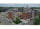 New construction shows off exterior of townhomes with landscaping at 76 E Wayne St # B, Franklin, IN 46131