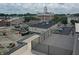 Rooftop deck with view of downtown, including the Courthouse, in a developing neighborhood with nearby businesses and parking at 76 E Wayne St # B, Franklin, IN 46131