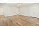 Spacious bedroom with neutral walls, hardwood floors and ample closet space at 8015 Sargent Rdg, Indianapolis, IN 46256