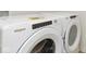 Close up of Whirlpool washer and dryer at 9730 Behner Dr, Fishers, IN 46250
