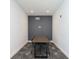 Contemporary conference room with a sleek table and seating for collaborative meetings and presentations at 9742 Behner Dr, Fishers, IN 46250