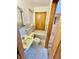 Small bathroom featuring vintage fixtures at 1410 E 8Th St, Anderson, IN 46012