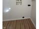 This basement laundry hook-up is the perfect starting point for a functional utility space at 1509 S Hawthorne Ln, Indianapolis, IN 46203