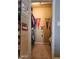 Walk-in closet for storage at 16 Torrey Pine Dr, Brownsburg, IN 46112