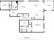 Detailed floorplan of a 1564 sq ft home, with clearly labeled rooms and dimensions at 1684 Hedley W Way, Avon, IN 46123