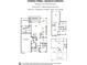 Detailed floor plan showcasing the layout of this 5-bedroom, 4-bath home with a 4-car garage at 19854 Chatham Shore Ln, Westfield, IN 46074