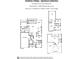 Detailed floorplan featuring 5 bedrooms, 4 baths, a study, 4-car garage, and finished basement at 19854 Chatham Shore Ln, Westfield, IN 46074