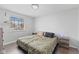 Bedroom featuring wood floors, natural light, and neutral colored walls at 2323 Chaucer Dr, Columbus, IN 47201