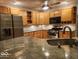 Kitchen with stainless steel appliances, modern countertop and ample natural light at 2441 Northview Ave, Indianapolis, IN 46220