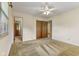 Bedroom featuring carpet, closet, and natural light at 2818 S Irwin St, Indianapolis, IN 46203