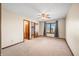 Bedroom with carpet, neutral walls, two closets, and a window at 3932 Villa Dr, Columbus, IN 47203