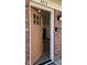 Inviting front entrance with a modern door and visible house number at 4713 Calhoun St, Indianapolis, IN 46203