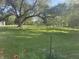 Expansive backyard featuring lush green grass, mature trees, and a vintage wire fence at 5533 Wilson Way, Jamestown, IN 46147
