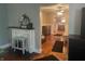 An open-concept living area, seamlessly connecting to the kitchen for easy entertaining at 5533 Wilson Way, Jamestown, IN 46147