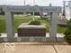 Jamestown War Memorial featuring stone structure and landscaped surroundings at 5533 Wilson Way, Jamestown, IN 46147