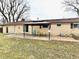 Cozy backyard featuring a patio, seating, and an outdoor space at 812 Madison St, Frankton, IN 46044