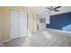 Spacious bonus room with neutral carpet, ideal for a playroom, home gym, or additional living space at 8352 Alcona Dr, Indianapolis, IN 46237