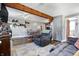 Open living room with a mix of comfortable seating and dining, perfect for relaxing and entertaining guests at 8657 S Nash Dr, Nineveh, IN 46164