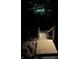 Night time view of wooden stairs leading to water access at 8657 S Nash Dr, Nineveh, IN 46164