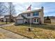 Charming two-story home featuring a bay window and attached two-car garage at 917 Claiborne Ln, Lebanon, IN 46052