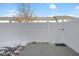 Enclosed backyard with a privacy fence and patio area, creating a private outdoor space at 9730 Prairie Smoke Dr, Noblesville, IN 46060