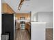 View of kitchen featuring stainless steel appliances and wooden cabinets at 9730 Prairie Smoke Dr, Noblesville, IN 46060