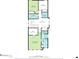 Second floor floorplan dimensions featuring the primary bedroom, bedrooms, laundry, and office at 1004 Astor Ln, Carmel, IN 46032