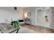 Comfortable office space with a modern desk setup, cozy chair, and neutral decor at 10046 Gate Dr, Indianapolis, IN 46239
