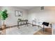 Stylish home office featuring a desk, chair, and ample natural light for productivity at 10046 Gate Dr, Indianapolis, IN 46239
