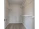 Spacious walk-in closet featuring metal shelving for optimal organization at 10046 Gate Dr, Indianapolis, IN 46239