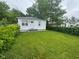 Well maintained single story home with a green lawn and mature shade trees at 1323 S Ewing St, Indianapolis, IN 46203