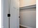 Walk in closet with empty metal rack at 1434 S Talbott St, Indianapolis, IN 46225