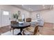 Living room showcases hardwood floors and lots of natural light at 1434 S Talbott St, Indianapolis, IN 46225