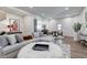 Comfortable seating arrangement in a spacious open living area at 1434 S Talbott St, Indianapolis, IN 46225