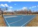 Outdoor basketball court featuring full court, playground, and neighborhood in background at 15214 Ten Point Dr, Noblesville, IN 46060