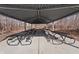 Community picnic shelter with multiple tables under a modern metal roof at 15214 Ten Point Dr, Noblesville, IN 46060
