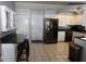 Spacious modern kitchen features stainless steel appliances, and granite countertops at 1939 Crystal Bay E Dr, Plainfield, IN 46168