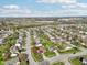Scenic aerial shot of a residential area with diverse houses and landscaping at 2020 Cross Willow Ln, Indianapolis, IN 46239